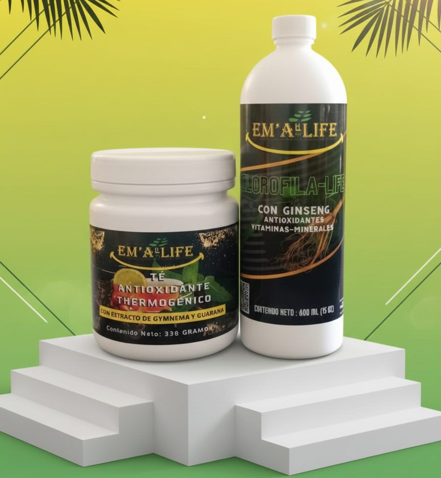 PROMOCION  TE GYMNEMA + CLOROFILA-LIFE